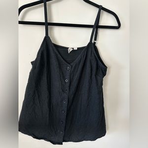 Button up linen blend camisole - Treasure & Bond